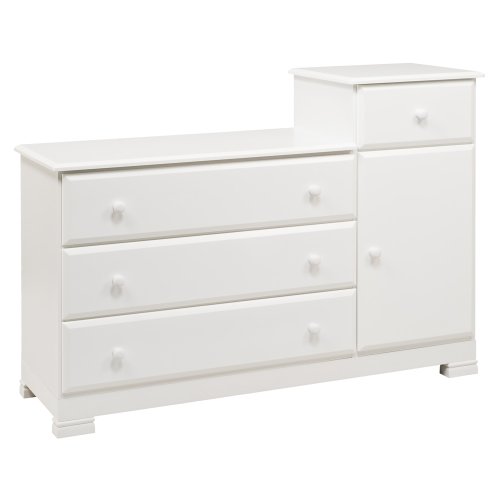 DaVinci Kalani Combo Dresser - White