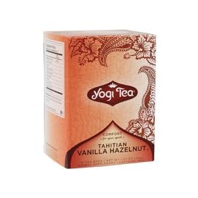 Yogi Tea - Vanilla Hazelnut Tea, 1698 mg, 16 bag