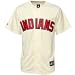 Majestic Cleveland Indians Cream Replica Baseball Jersey
