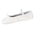 Toddler Girls' Danshuz Deluxe Leather Ballet Shoes - White