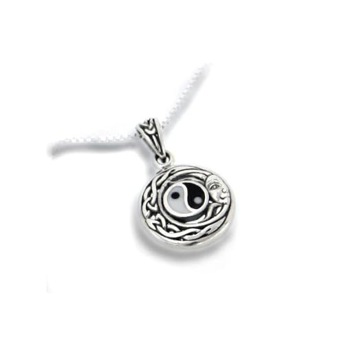 Celtic Knot And Yin Yang Symbol Flowing