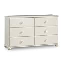South Shore Furniture, Sand Castle Collection, Double Dresser, Pure White