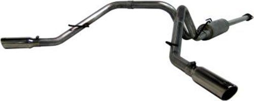 MBRP S5300AL Aluminized Dual Split Side Cat Back Exhaust System