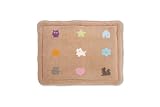 from Little Helper Baby Boum Super Soft Oblong Animals Design Padded Play Mat (Cacao,75 x 95 cm) (Model 219gimik80)