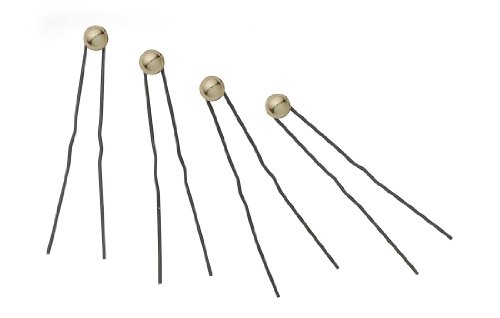 Decorative Hair Pins - Set of 4 (Four) Pins - Gold
