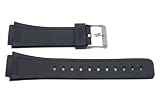 Casio Replacement 18mm Black Watch Band - CA4488