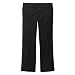 Girls' Uniform Flat-Front Pants - Black