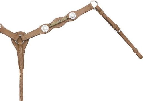 Cowboy Pro Rawhide Trim Breastcollar