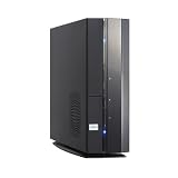 MIFcom Mini-PC A-M1221 Slim (AMD Athlon X2 4850e, 4GB RAM, 500GB SATA2, ATI Radeon X1250 Grafik, 22x DVD+-RW Lightscribe, GLAN, Cardreader, Barebone ASUS Pundit2-M2A690G)