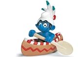 Schleich Canoe Smurf