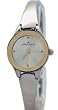 AK Anne Klein #10/9555SVTT Women's Silver Tone Bangle Bracelet Watch
