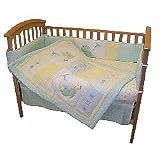 Lambs & Ivy Froggy Tales 4 Piece Crib Set
