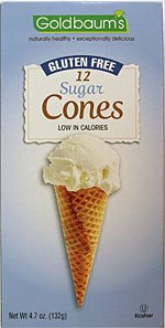 Goldbaum's  Gluten Free Ice Cream Cone 4.7 oz (Pack Of 12)
