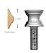 17-515, 1/2 Shank 17th Century Period Profile Router Bit