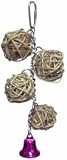 BH 120S Lovely Bunch of Coco Balls 9in x 3.5in Small Bird Toy