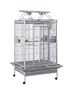36" X 28" X 68" Wrought Iron Play Top Bird Cage