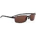 Serengeti Vento Sunglasses, Satin Black with D Polarized Lens
