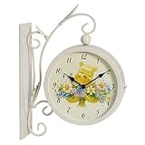 Disney Winnie the Pooh & Flowers Ornate Hanging Wall Clock