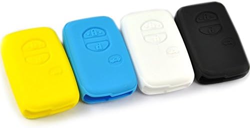 Arctic Blue Silicon Keyless Entry Remote Smart Key Fob Skin Cover Protector
