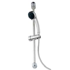 Brausegarnitur verstellbar, Duschset, Duschgarnitur inkl. Stange, Halter, Schlauch, mit 3 Funktionen Brause, BE-68875