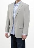 Oscar De La Renta Silver Washed Sport Coat