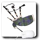 Florene Music - Blue and Gray Bagpipes - Mouse Pads