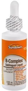 SUN DOWN VITAMIN B-12 COMPL EXTRA LIQUID 2871 2 OZ by REXALL SUNDOWN *****