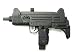 Gansta UZI Sub Machine Gun Airsoft Auto Electric Gun AEG Drive By