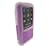 i-nique Tuff-Luv Twin Skin Combo Silicone Skin Case + Belt Clip For Sony Walkman - LILAC INFUSION - Clear/Purple (NWZ-S515 / NWZ-S615 series)
