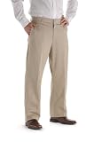 Lee Men's Custom Fit Flat Front Pant