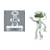 Ben 10 Alien Force - 10cm Alien Collection Echo Echo
