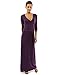PattyBoutik Women's 3/4 Sleeve Faux Wrap Maxi Dress
