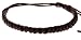 Mens Womens Real Leather Plaited Wristband Bracelet - P