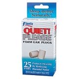 Quiet! Please Foam Ear Plugs - 25 Pair Per Package