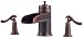 Pfister 806-YP0U Ashfield Roman Tub Trough Faucet, Rustic Bronze