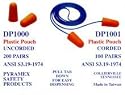 Pyramex Ear Plugs with Cords - 100 Pairs