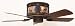 Timber Creek Rustic Hugger Ceiling Fan Available in 44