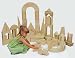 Hardwood Building Block Set - 340 Piece