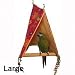 Super Bird Creations Peekaboo Perch Tent Medium Bird Toy