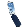 Funda Piel Made For Samsung Original Samsung Galaxy S3 - Azul