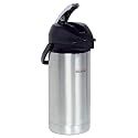 BUNN 36725.0000 3.8-Liter Lever-Action Airpot, Stainless Steel