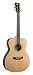 Recording King Classic Series OOO Acoustic Guitar with Abalone, Solid Rosewood Back & Sides