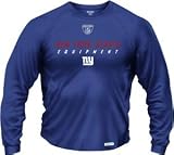 New York Giants Reebok Sideline EQT Performance Speedwick Long Sleeve T-Shirt
