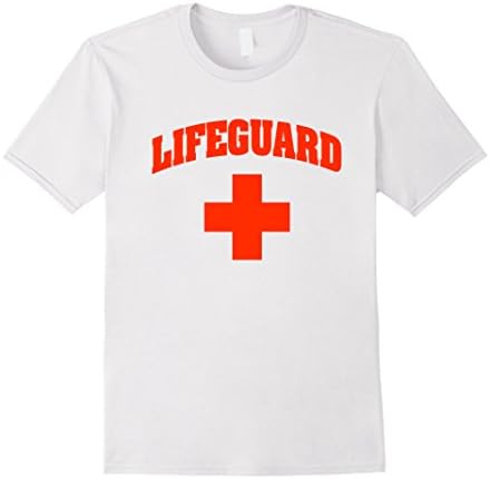 Men's lifeguard shirt Large White