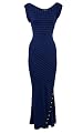 Jersey Stripe Maxi Dress
