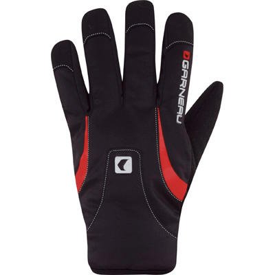Louis Garneau 2010/11 X-Trainer Full Finger Cycling Gloves - Black - 1482129-020