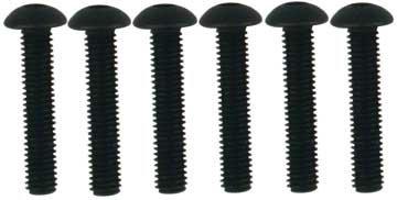 Traxxas Screws,3 x 15mm,Buttonhead (6):SLY TRA2579