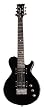 Dean Playmate EVO Junior Solid Body Electric Guitar, Classic Black, 3/4-Size