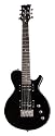 Dean Playmate EVO Junior Solid Body Electric Guitar, Classic Black, 3/4-Size