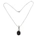 Handcrafted Artisan Jewelry Topaz Pendants with Chain 0.5 inches